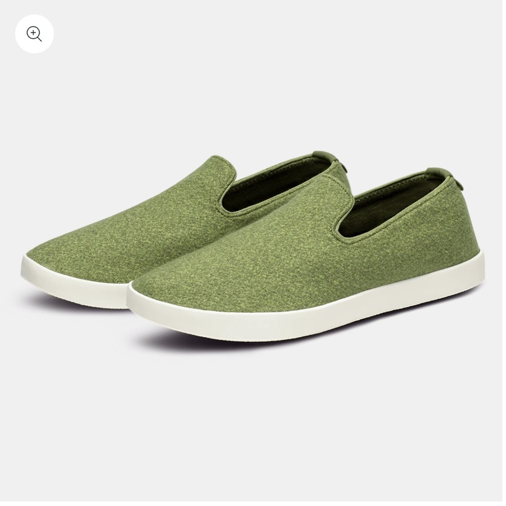 AllBirds Wool Lounger ReRun Green Womens 10 Wide